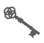 An icon of a key representing your dream home